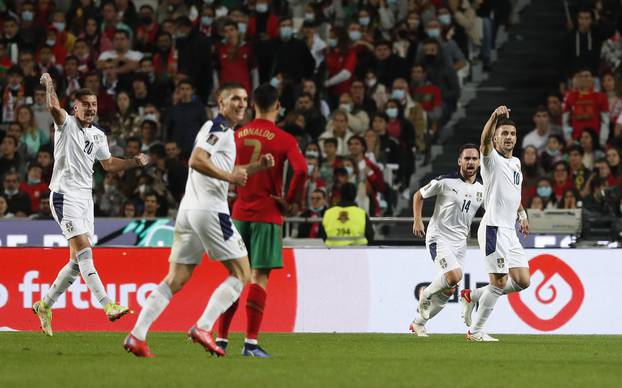 World Cup - UEFA Qualifiers - Group A - Portugal v Serbia