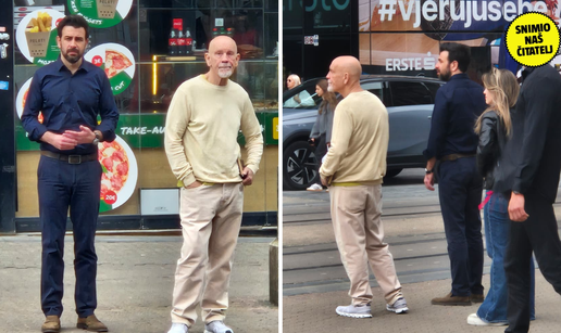 Legendarni glumac u Zagrebu! Malkovich na trgu s Popovi&cacute;em Volari&cacute;em: 'Skupilo se ljudi...'