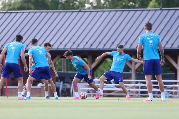 Alexandria: Trening hrvatske nogometne reprezentacije u trening kampu