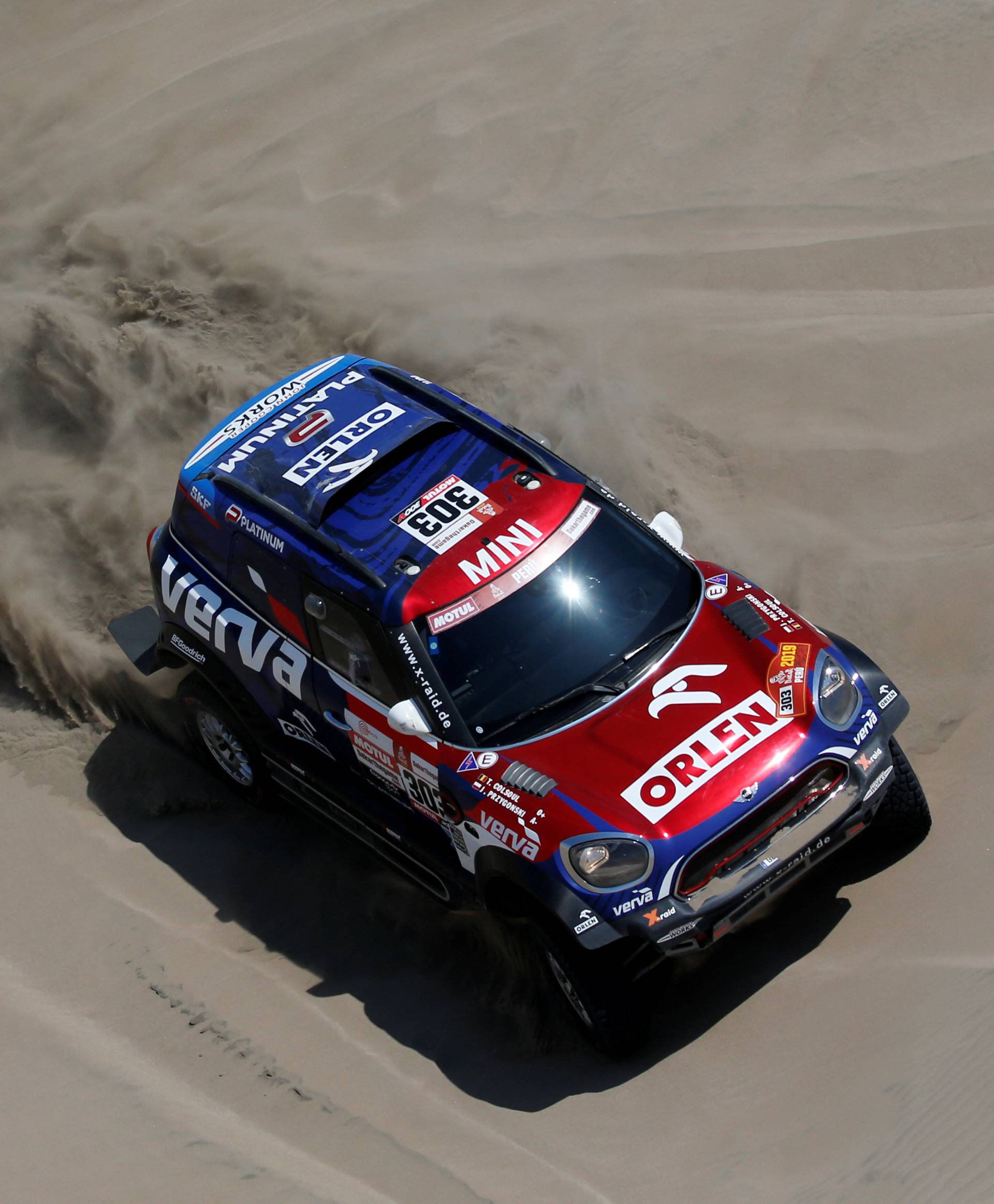 Dakar Rally - 2019 Peru Dakar Rally - Stage 6 from Arequipa to San Juan de Marcona, Peru