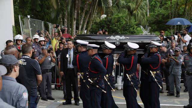 Death of Brazilian soccer legend Pele in Santos