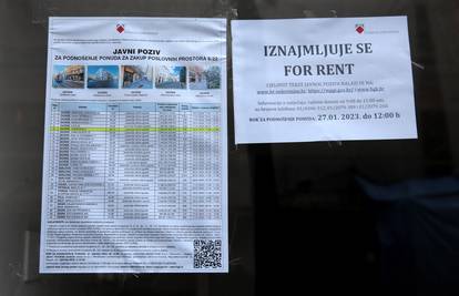 Natječaj za zakup poslovnih prostora u osam gradova na kopnu te na Cresu i Braču