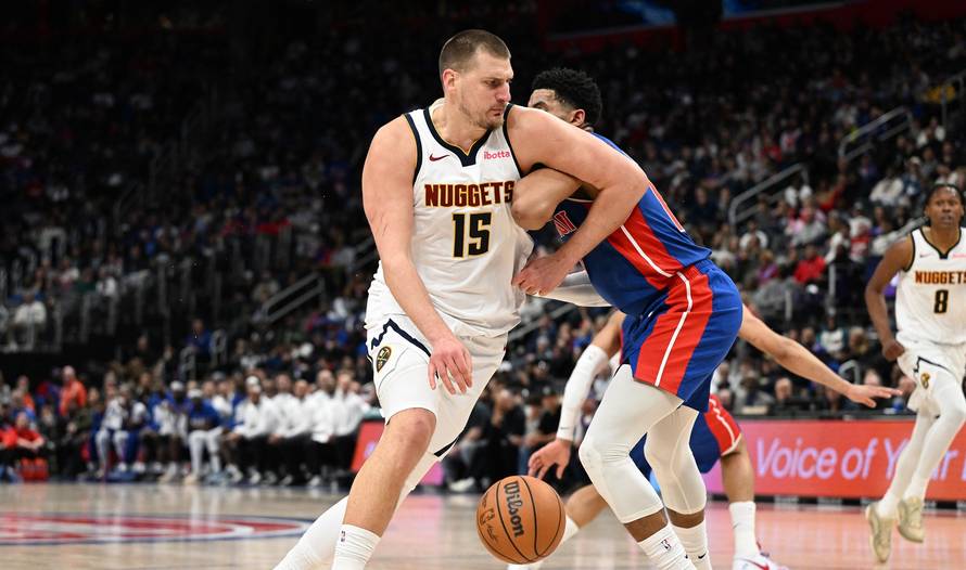 NBA: Denver Nuggets at Detroit Pistons