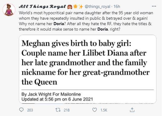 Kći Harryja i Meghan neće imati titulu, a njeno ime izazvalo je pravu dramu: 'Kakvi licemjeri!'