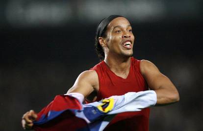 Ronaldinho iz Barcelone stigao u Hrvatsku