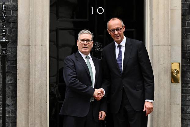 German Chancellor Merz visits London