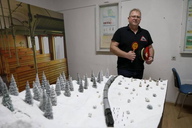 24sata Virovitica: Maketa iz filma "Vlak u snijegu"