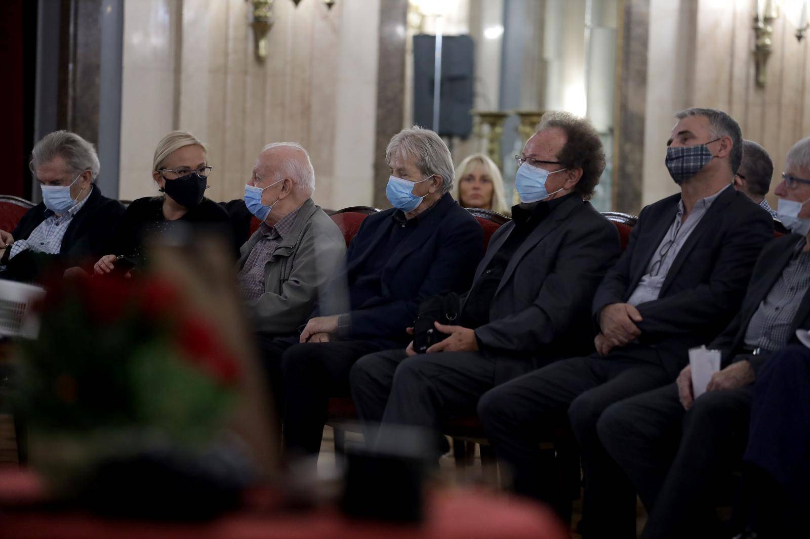 Commemoration on the occasion of the death of Milan Minja Subota was held in the Ceremonial Hall of the Belgrade City Assembly.

omemoracija povodom smrti Milana Minje Subote odrzana u Svecanoj sali Skupstine grada Beograd.