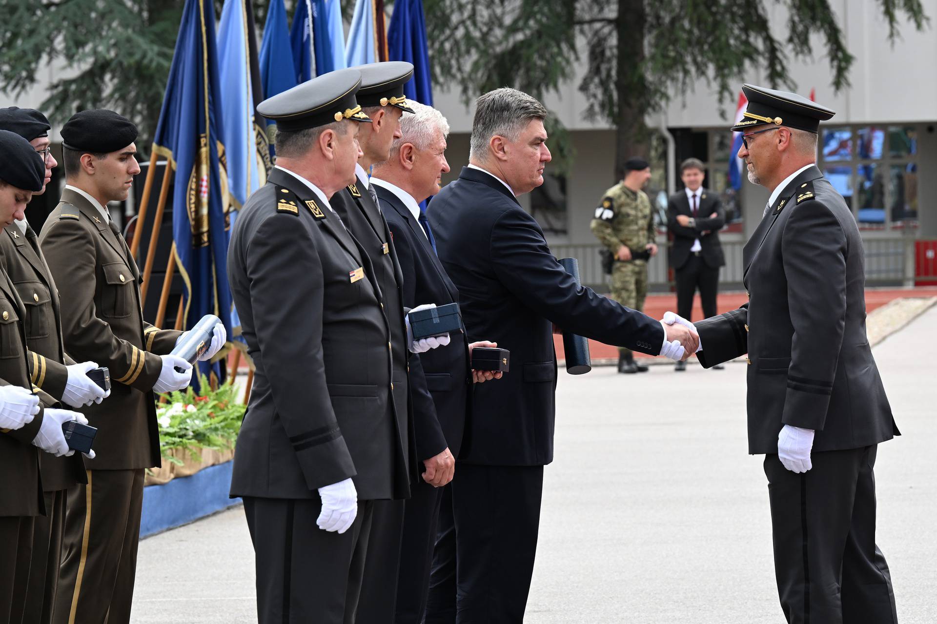 Zagreb: Svečana promocija polaznika vojnih izobrazbi Hrvatskog vojnog učilišta "dr. Franjo Tuđman"