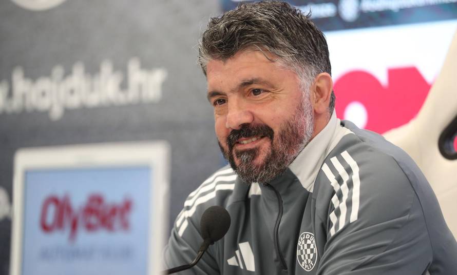 Split: Gennaro Gattuso, konferencija za medije