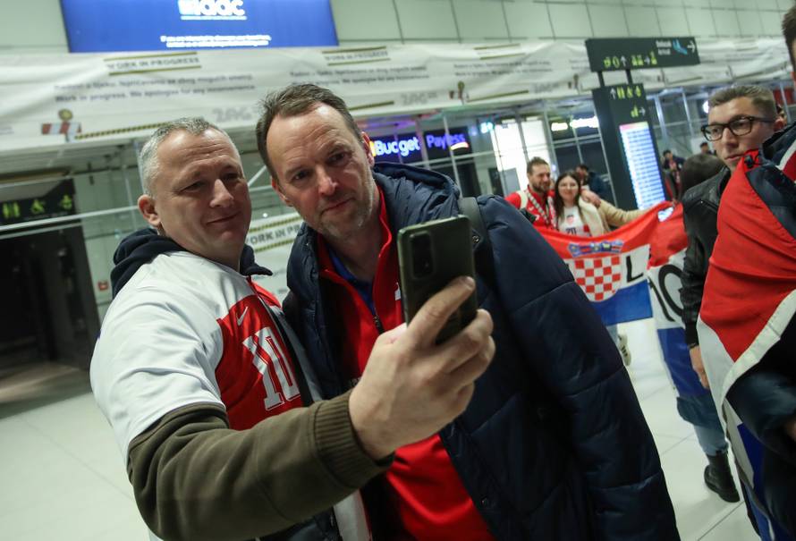 Doček brončanih rukometaša u Zračnoj luci Franjo Tuđman