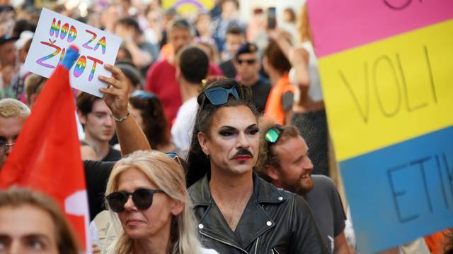 22.06.2024., Pula: Prvi pulski Pride prosao u miru i toleranciji.