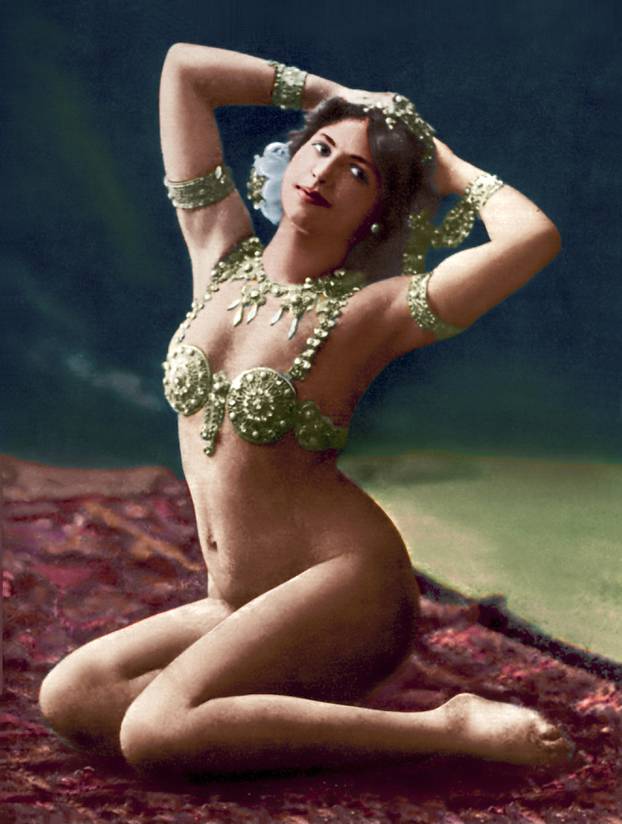 Mata Hari. Margaretha Geertruida "Margreet" MacLeod (1876-1917), known by the stage name Mata Hari, an exotic dancer and courtesan who was convicted of being a spy during World War I.