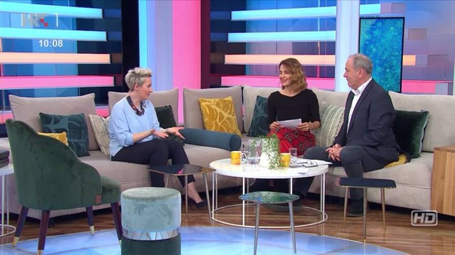 Prvi put na HRT-u pa poručila Fodoru: 'Bacio si me u vatru...'