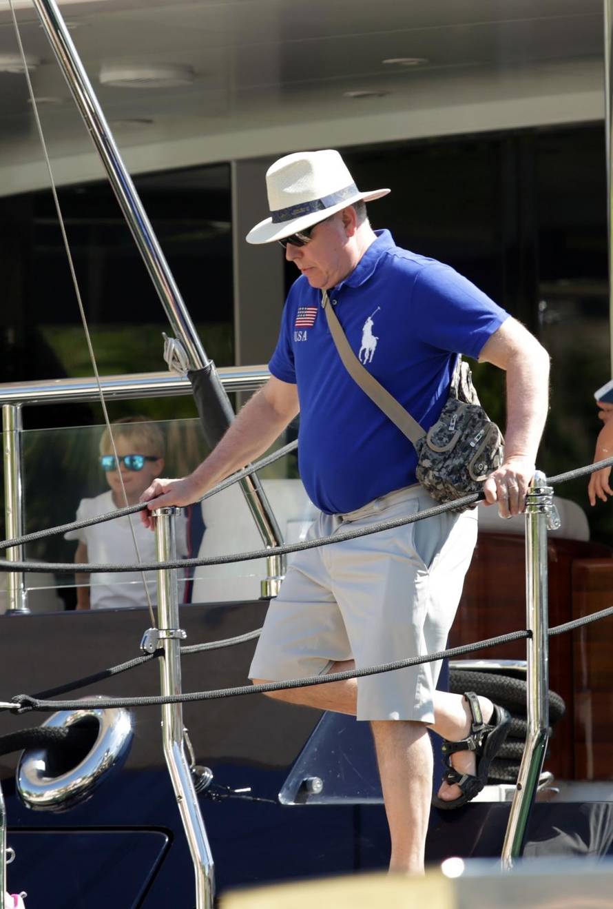 Princ Albert II. od Monaka tijekom ljetnog odmora u Hrvatskoj posjetio je Skradin