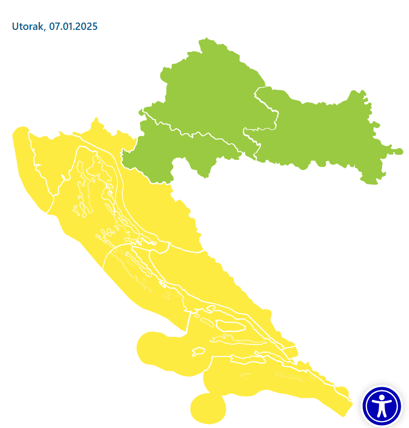 Pa je li ovo proljeće ili zima? U utorak i do 17 Celzija. Južina sve do četvrtka, a onda novi obrat