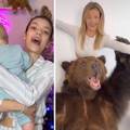 Ruska influencerica dovela u stan medvjeda od 190 kg: Samo sam ga htjela pokazati sinu!