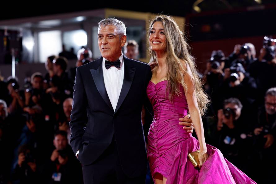 82nd Venice Film Festival - screening of the movie "Jay Kelly" in competition