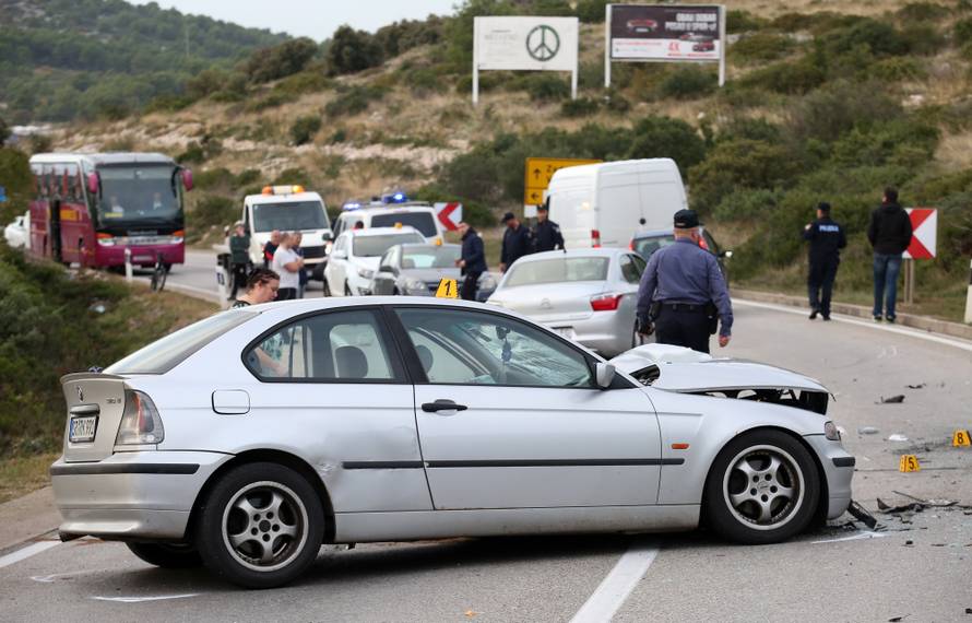 Šibenik: U prometnoj nesreći sudjelovala četiri automobila