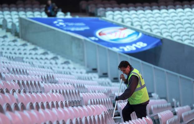 Lille: Reprezentacija Hrvatske na treningu spremna za finale Davis Cupa