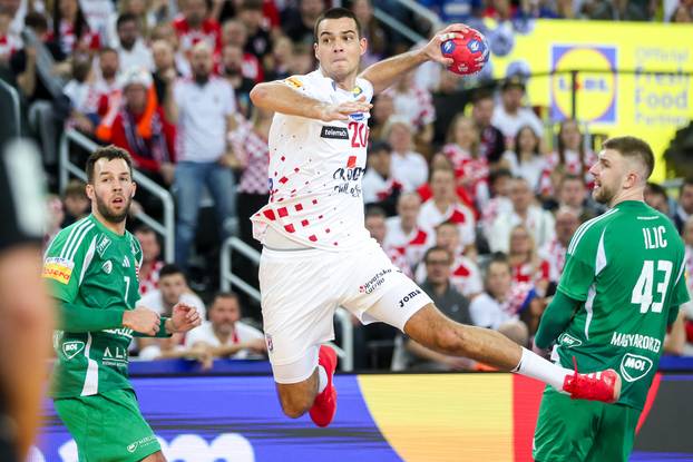 IHF Svjetsko rukometno prvenstvo 2025., četvrtfinale, Hrvatska - Mađarska