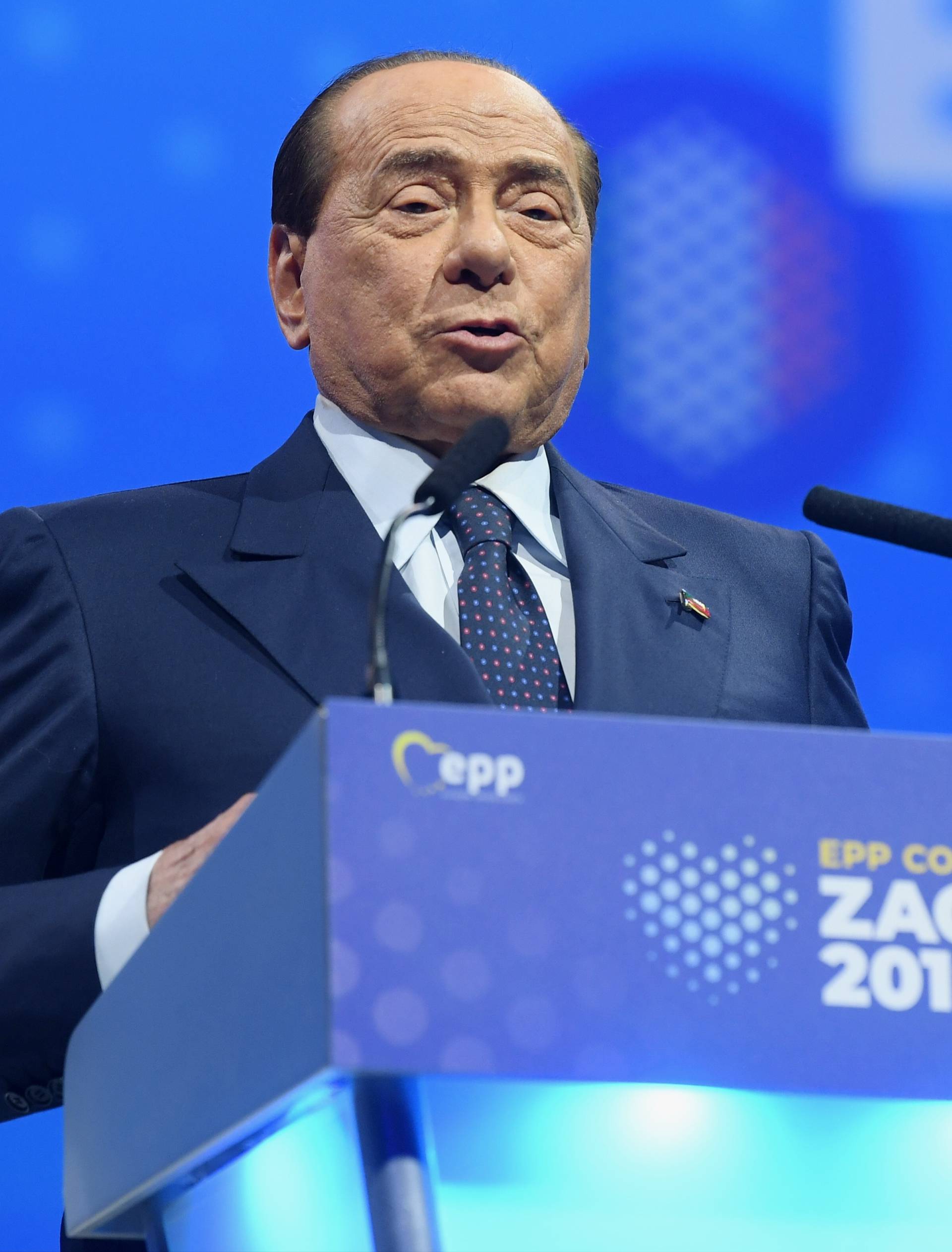 Zagreb: Govor Silvija Berlusconija na kongresu Europske pučke stranke