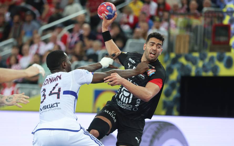 IHF Svjetsko rukometno prvenstvo 2025., četvrtfinale, Francuska - Egipat