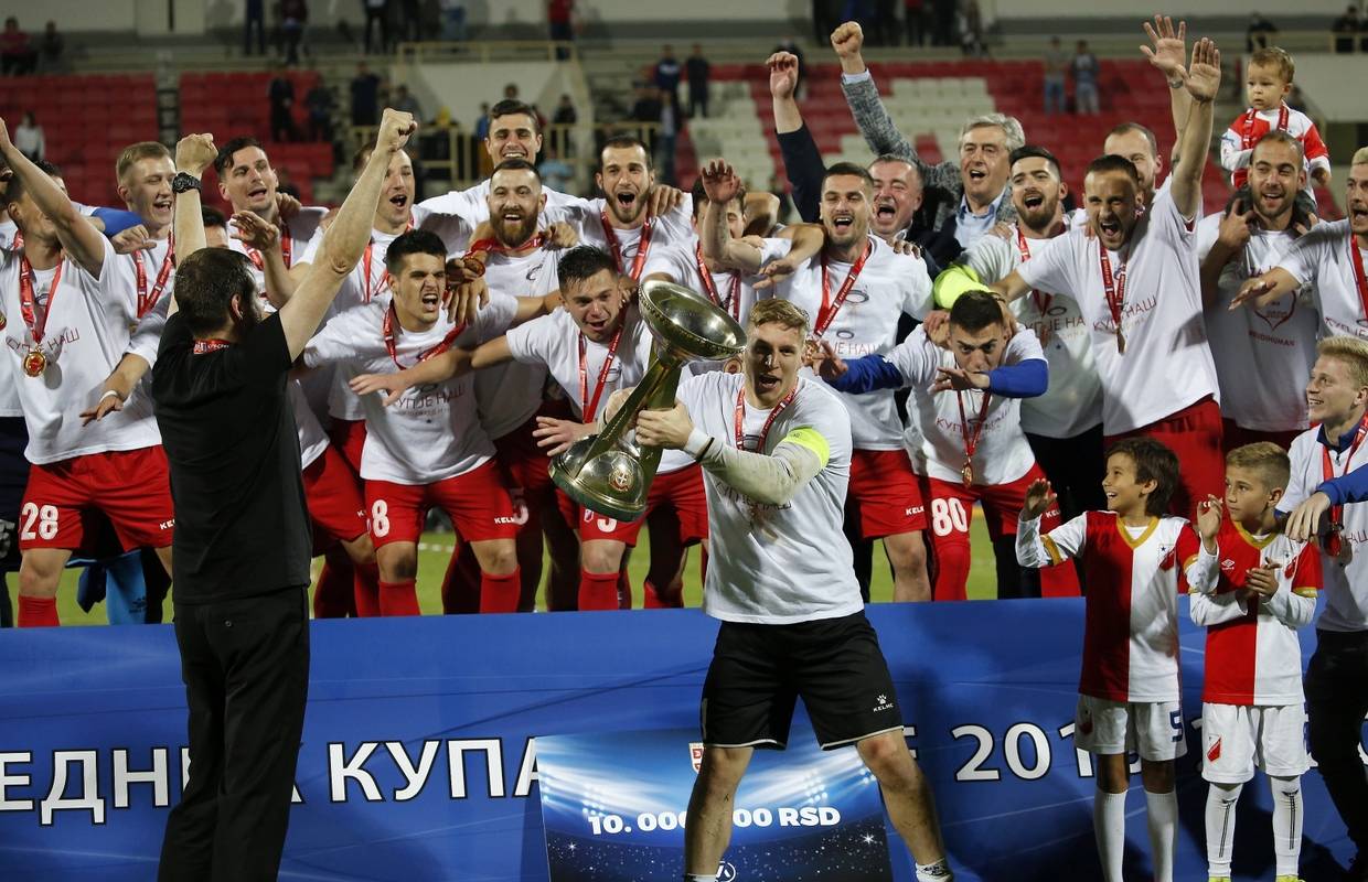 Jedini hrvatski nogometaš u Srbiji srušio Partizan i uzeo kup