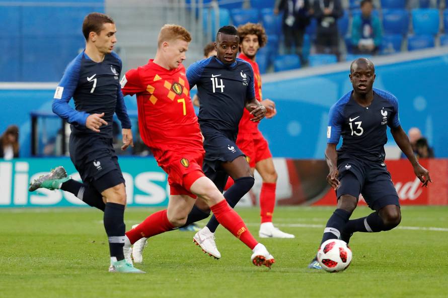 World Cup - Semi Final - France v Belgium