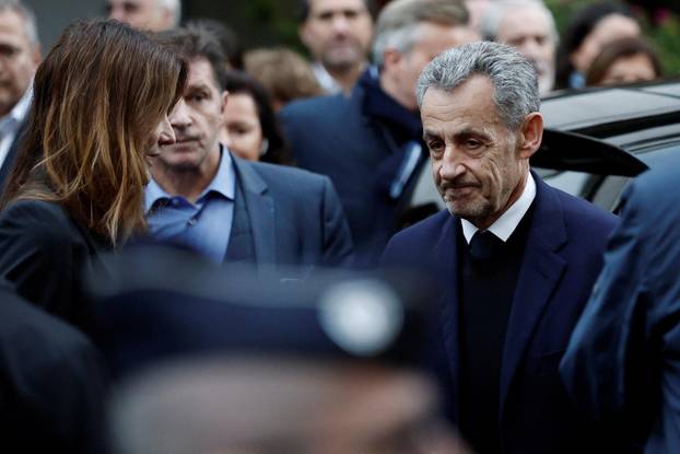 Former French President Sarkozy goes to jail to begin five-year sentence