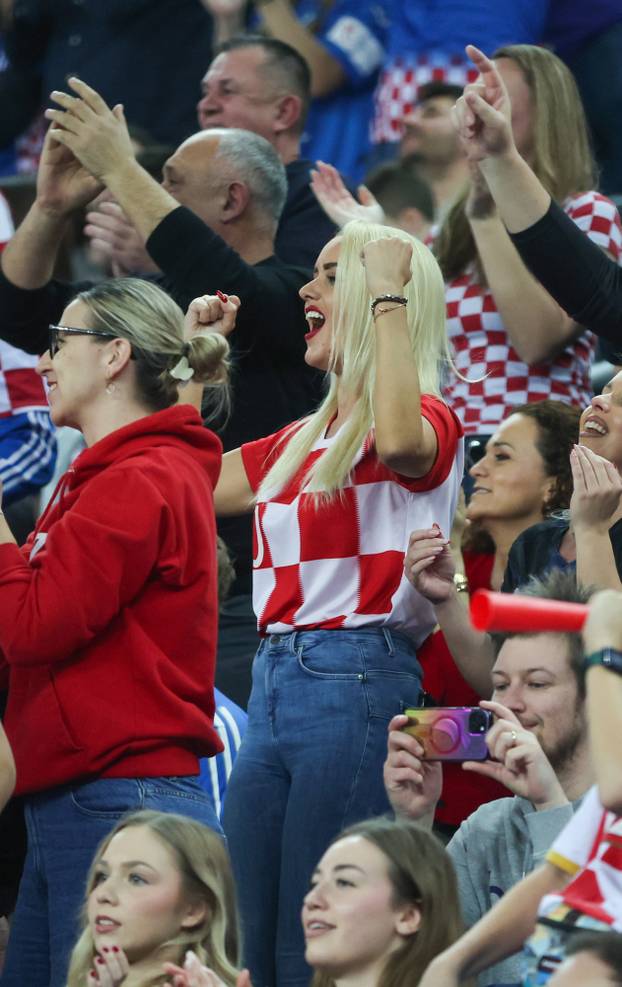 Navijači na utakmici Hrvatske i Islanda na Svjetskom rukometnom prvenstvu 