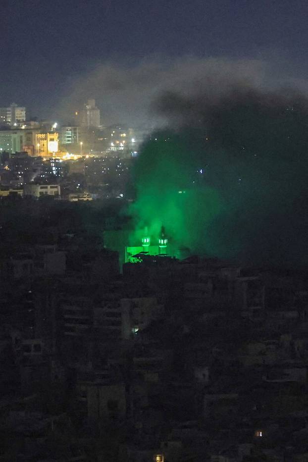 Israeli strikes in Beirut