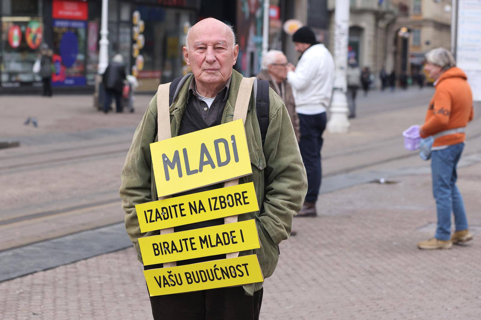 Zagreb: Velimir Bugarski poziva mlade da izađu na izbore