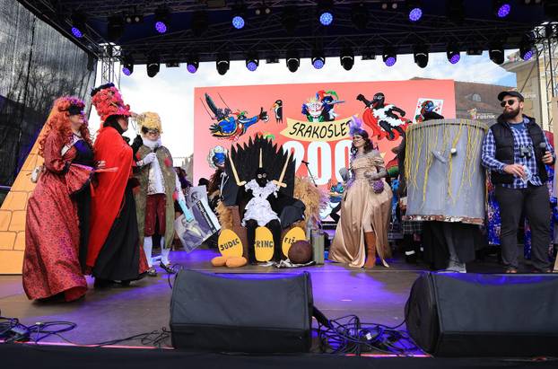 Velika povorka maskiranih grupa na 200. Samoborskom fašniku