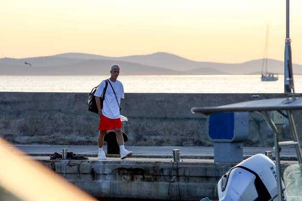 EKSKLUZIVNO Zadar: Dani Olmo s djevojkom i prijateljima odmara na luksuznoj jahti