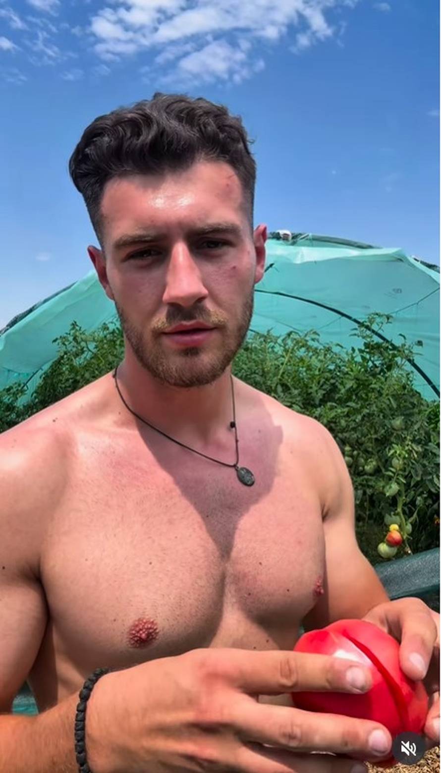 Žene zaludio zgodni farmer iz BiH! Ne vide ni koke ni rajčice: 'U sunce ti, kako do sjemena?'
