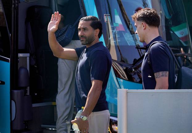 FIFA World Cup 2026 - Iran leave Tijuana hotel ahead of first World Cup match