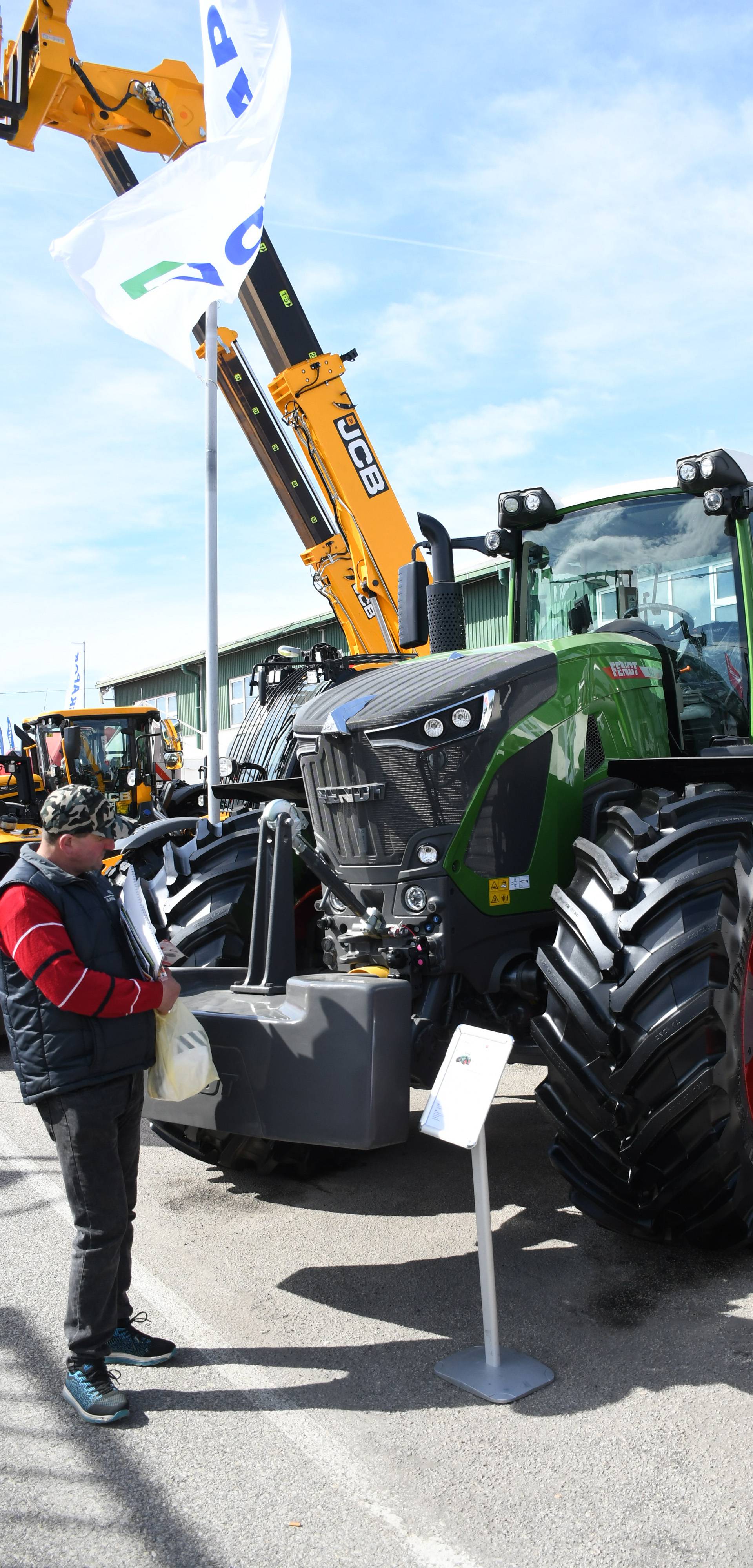 Bjelovar: Traktor Fendt vrijedan 480 tisuća eura izložen na Proljetnom sajmu u Gudovcu