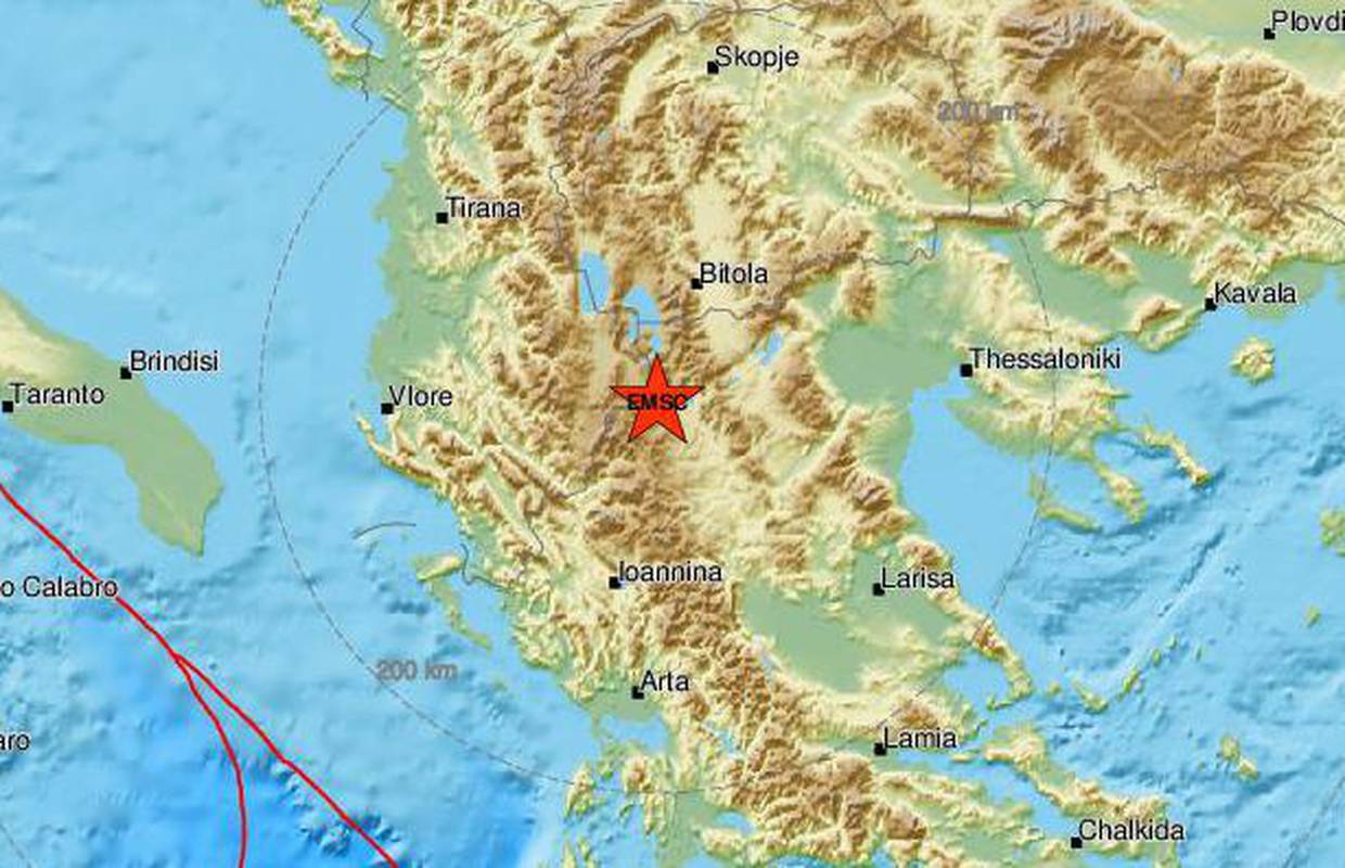 Sjever Grčke pogodio je novi snažan potres od 5,2 Richtera