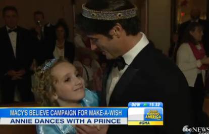 Ispunili joj san: Zaplesala je na balu s pravim princom