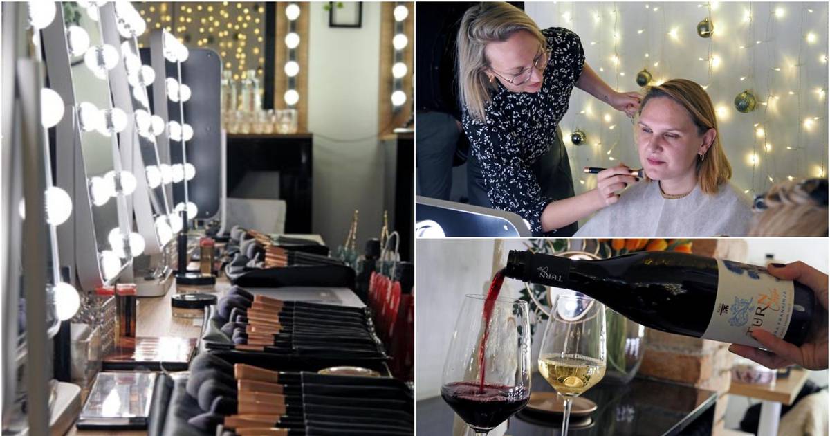 Experience a fun and educational makeup application session with a Zagreb makeup artist, complete with company and wine!