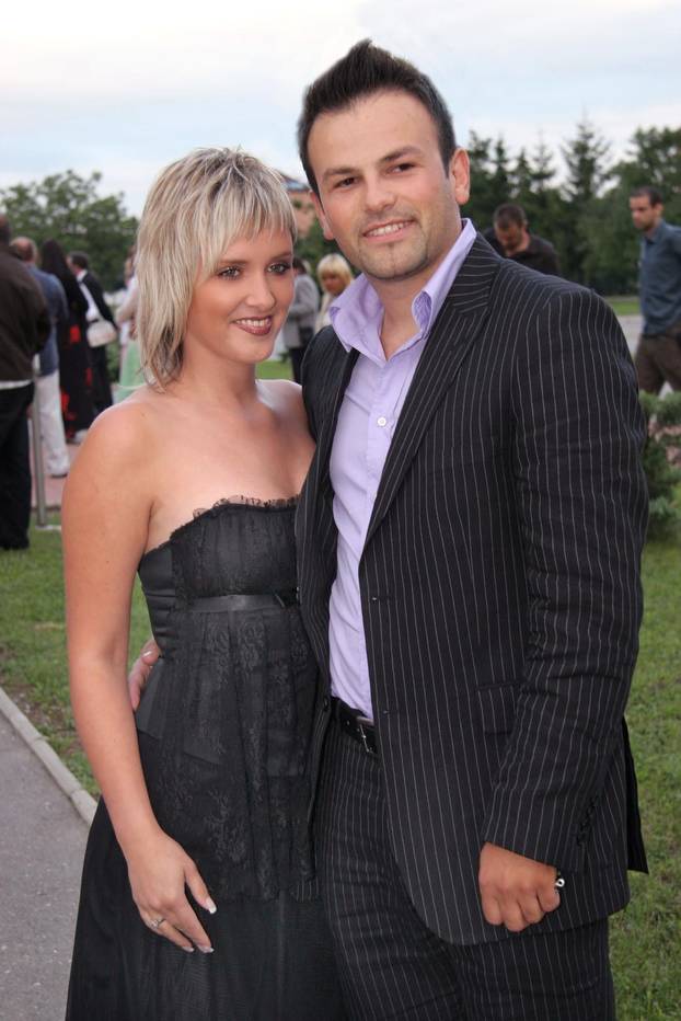 ARHIVA - 2005. Jacques Houdek i supruga Brigita slave 20. godišnjicu braka