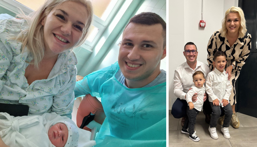 Maleni Noel iz Karlovca rodio se u garaži kraj lifta: 'Bilo je ludo i nezaboravno. Slavi 1. rođendan'