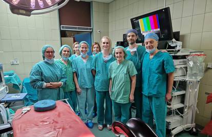Veliki uspjeh u KBC-u Osijek! Tim laparoskopski je odstranio maternicu i jajnike pacijentici