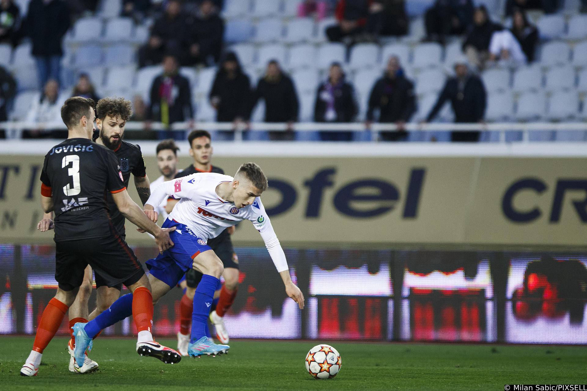 Melnjak s dva gola poslao 'bile' u finale Kupa: Hajduk će igrati za trofej nakon četiri godine