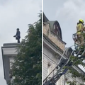 VIDEO Drama u Sloveniji! Zastupnik se htio baciti sa zgrade parlamenta: 'Skočit ću!'