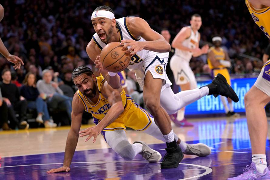 NBA: Denver Nuggets at Los Angeles Lakers