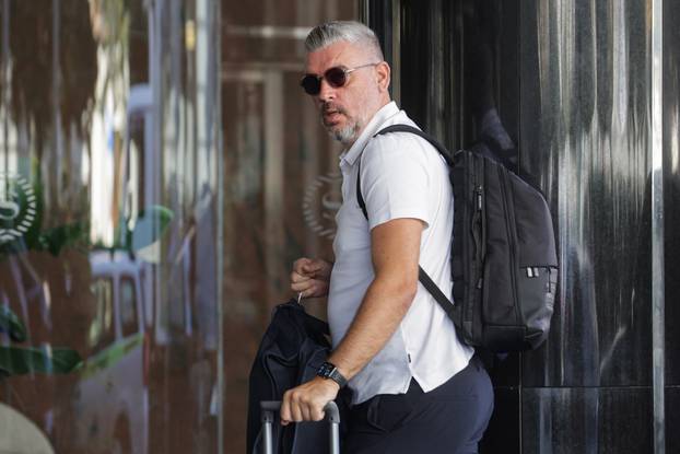 Zagreb: Okupljanje hrvatske nogometne reprezentacije