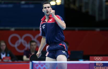 Kraj u četvrfinalu: Timo Boll bio je prejak za Andreja Gaćinu