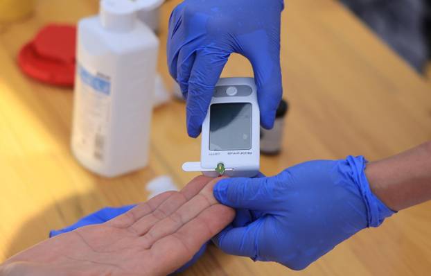 Zagreb: Obilježavanje Svjetskog dana zdravlja na Trgu bana Josipa Jelačića